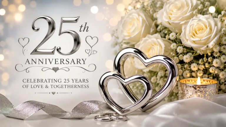 25 year anniversary wishes