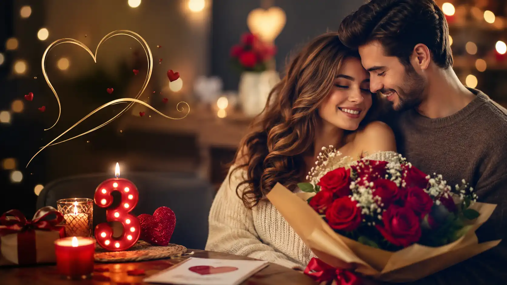 3 years complete relationship wishes