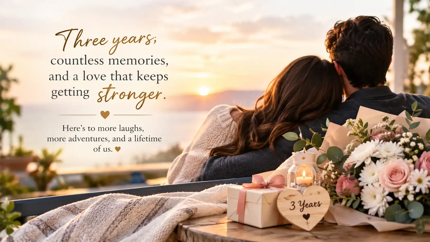 3rd marriage anniversary Status