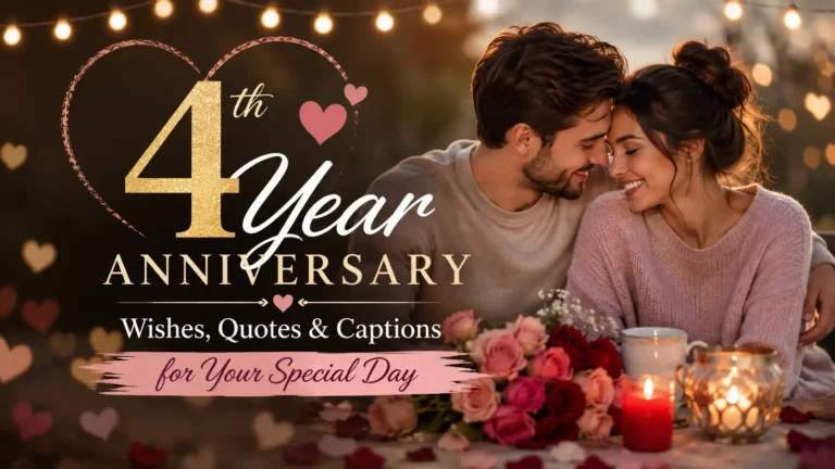 4 Year Anniversary