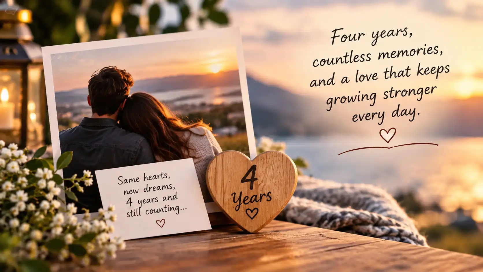 4 year anniversary quotes for Instagram