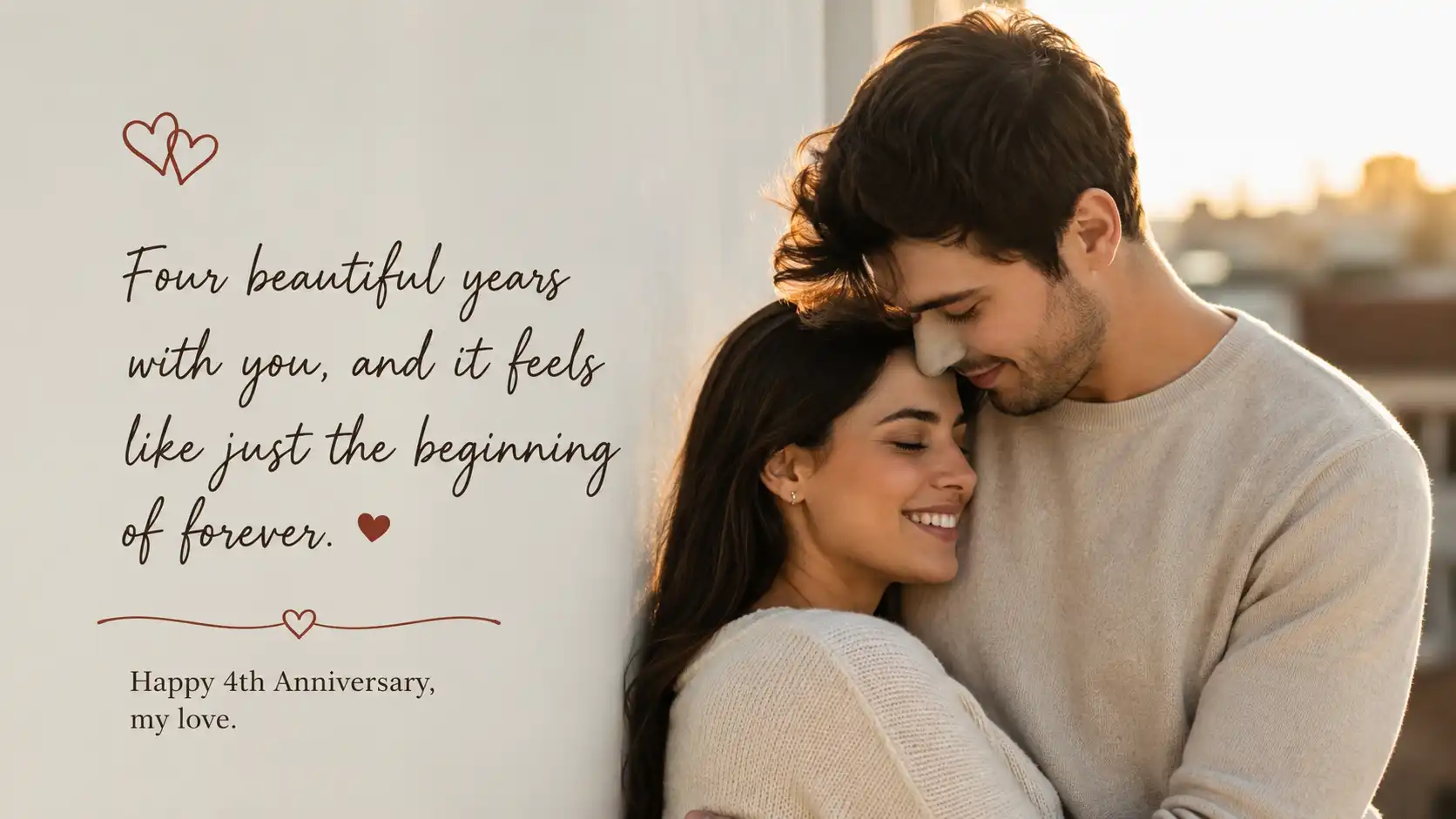 4 year anniversary wishes for friend female