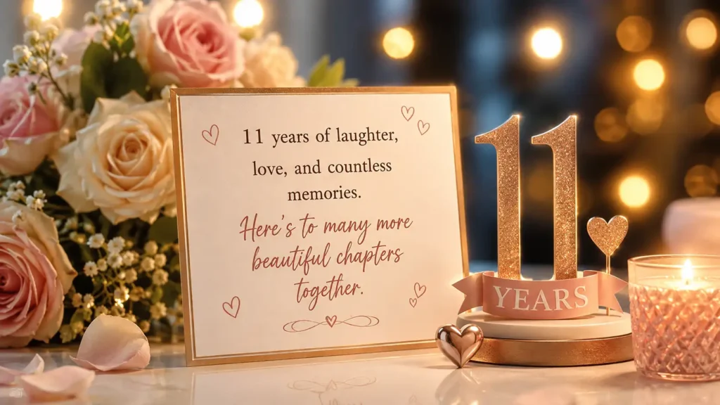 11 year anniversary wishes for friend