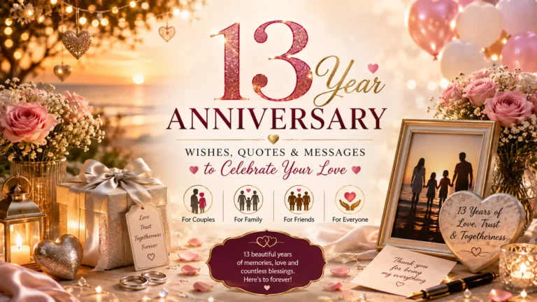 13 year anniversary