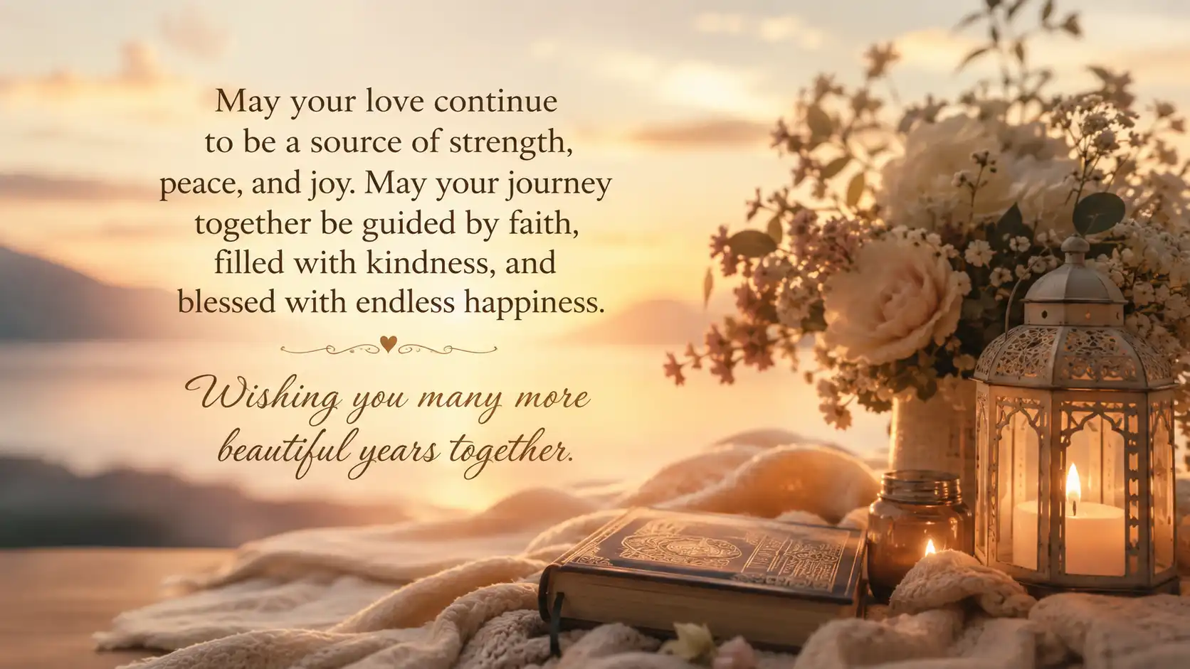13 year anniversary wishes for couple in english