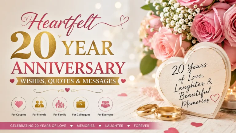 20 year anniversary