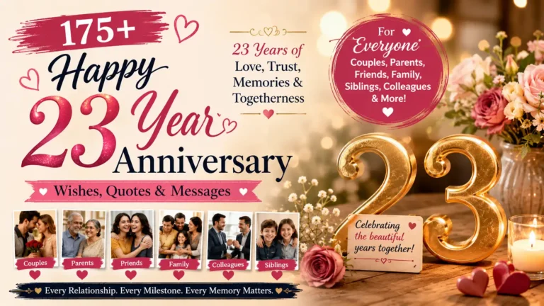 23 year anniversary