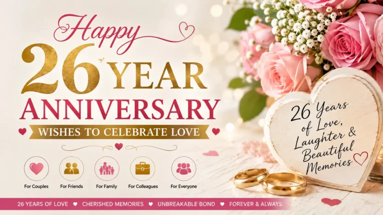 26 year anniversary