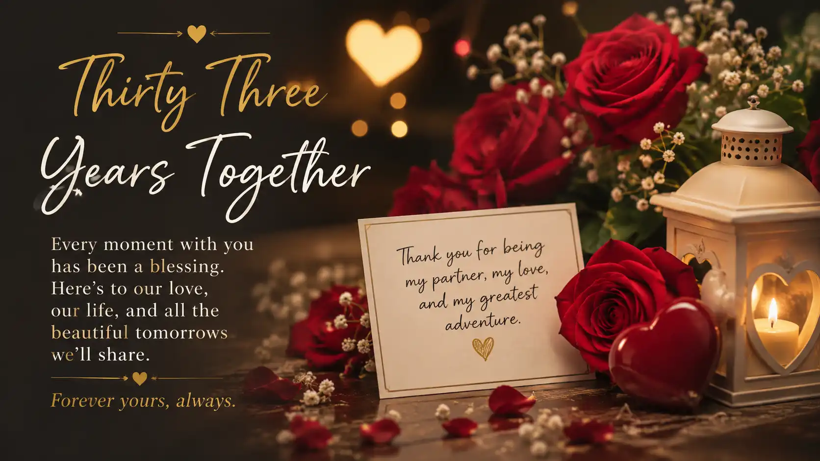 33 year anniversary wishes for husband in english