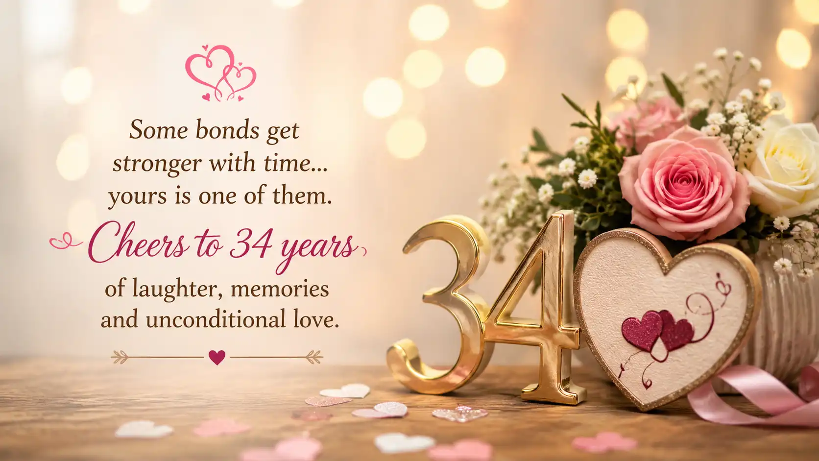 34 year anniversary wishes for husband