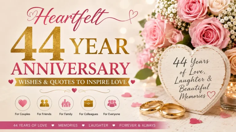 44 year anniversary