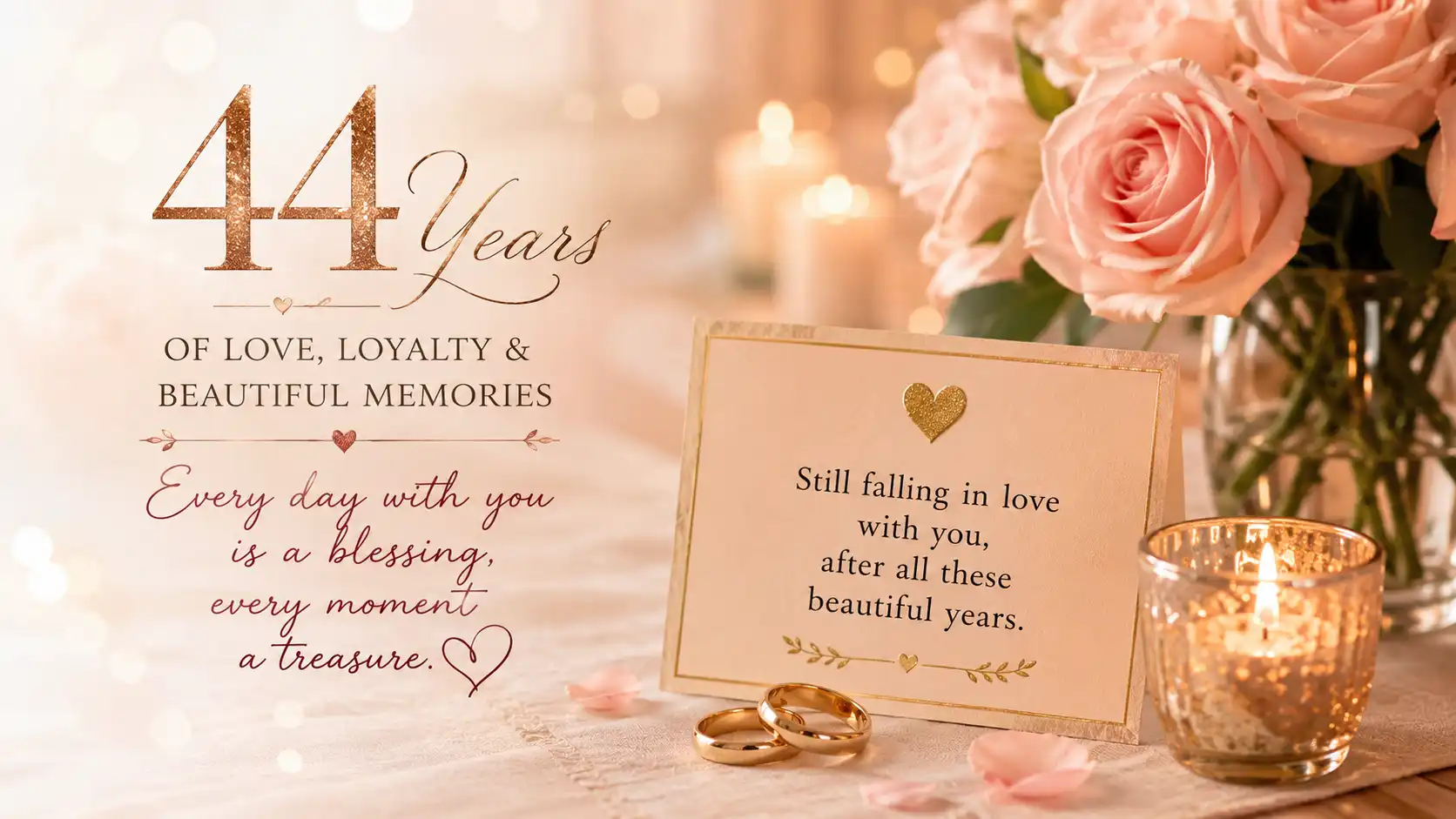 44 year anniversary wishes for wife