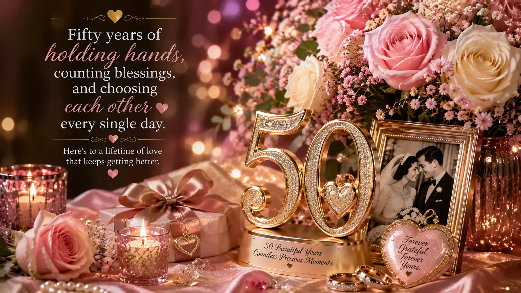50 year anniversary wishes for friend