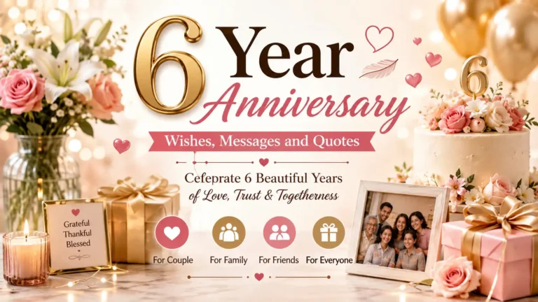 6 Year Anniversary