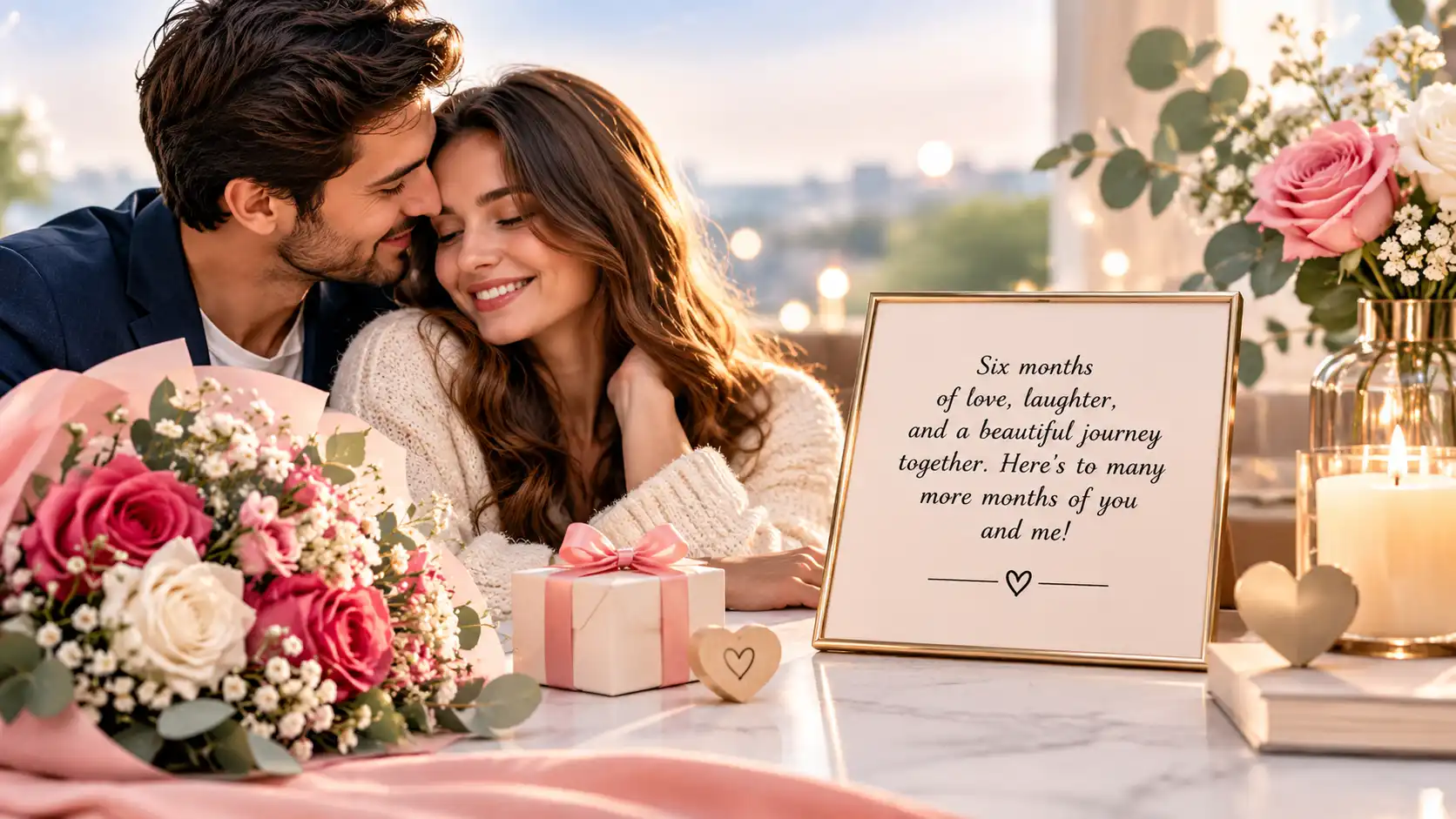 6 month anniversary wishes for wife from husband