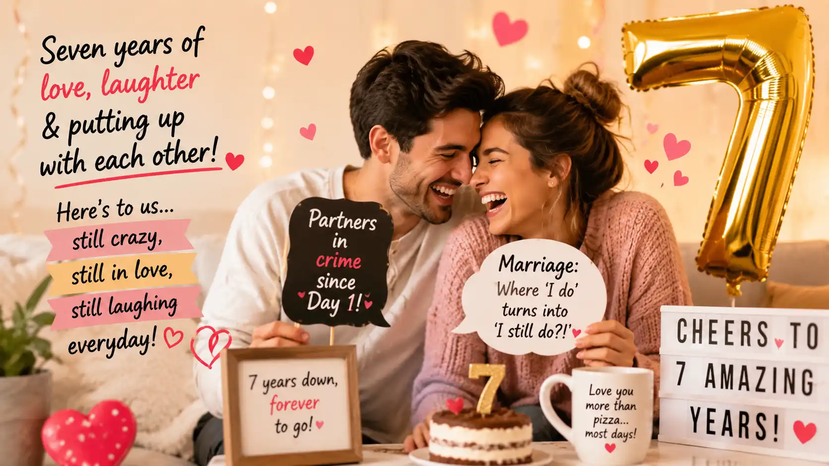 7 years of togetherness short quotes