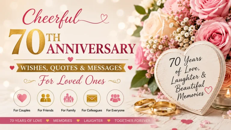 70th anniversary