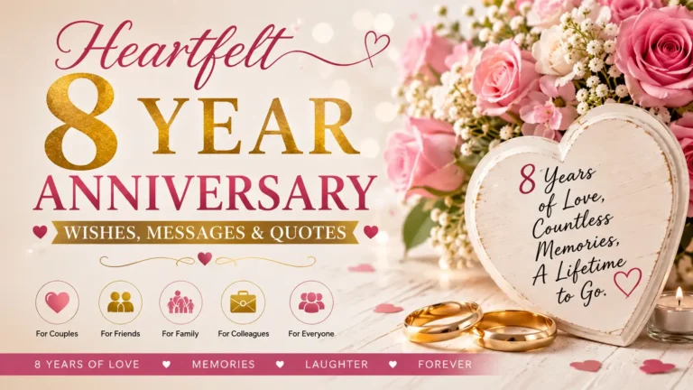 8 year anniversary