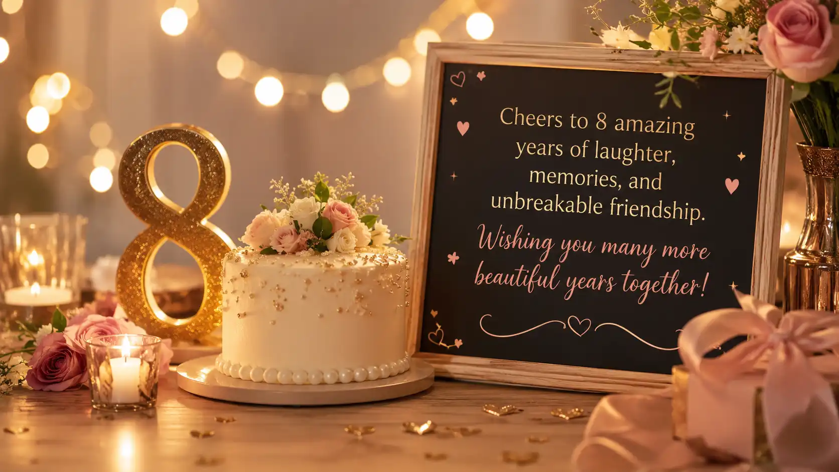 8 year anniversary wishes for girlfriend