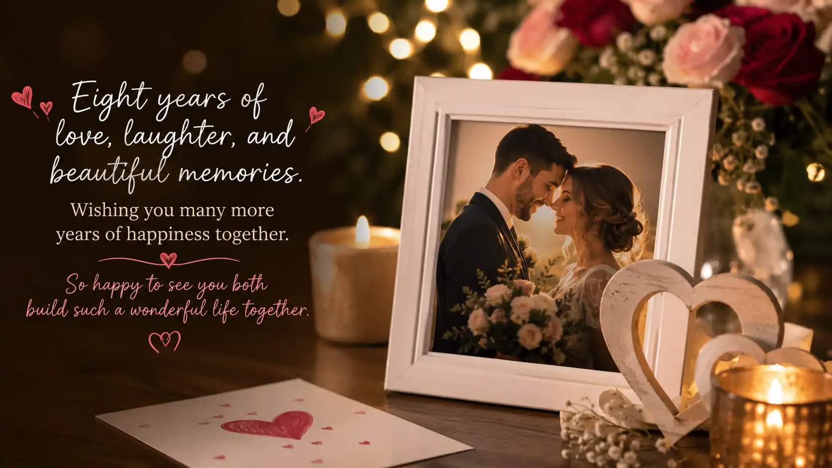 8 years of togetherness and still counting