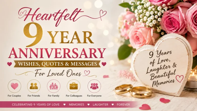 9 year anniversary