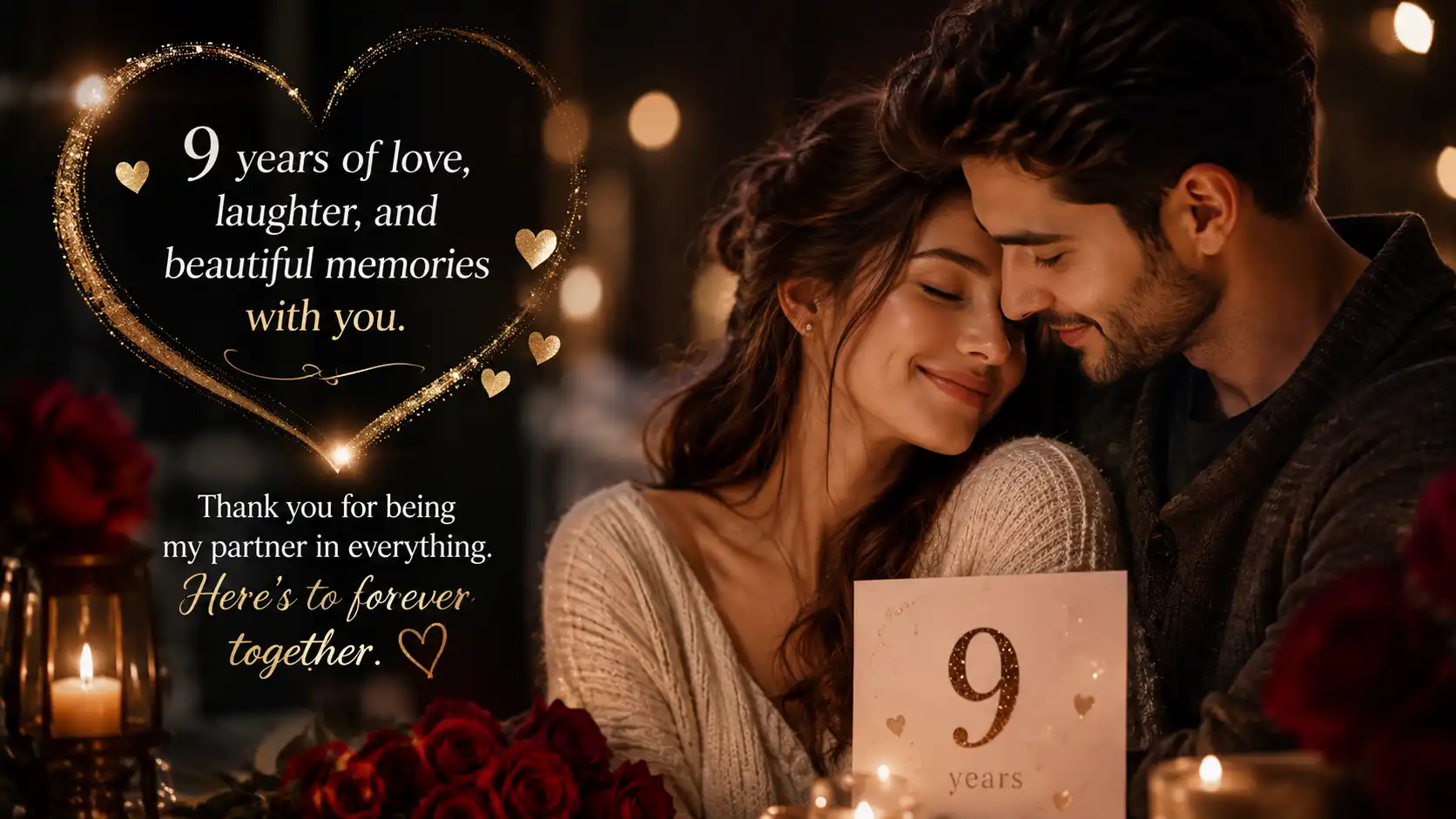 9th wedding anniversary wishes for husband