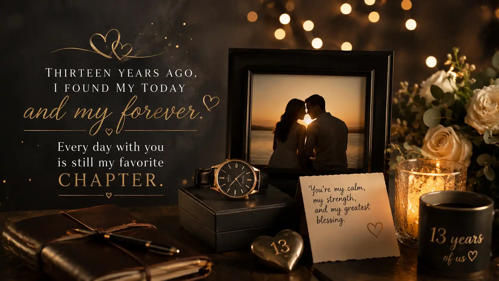 Celebrating 13 years of togetherness