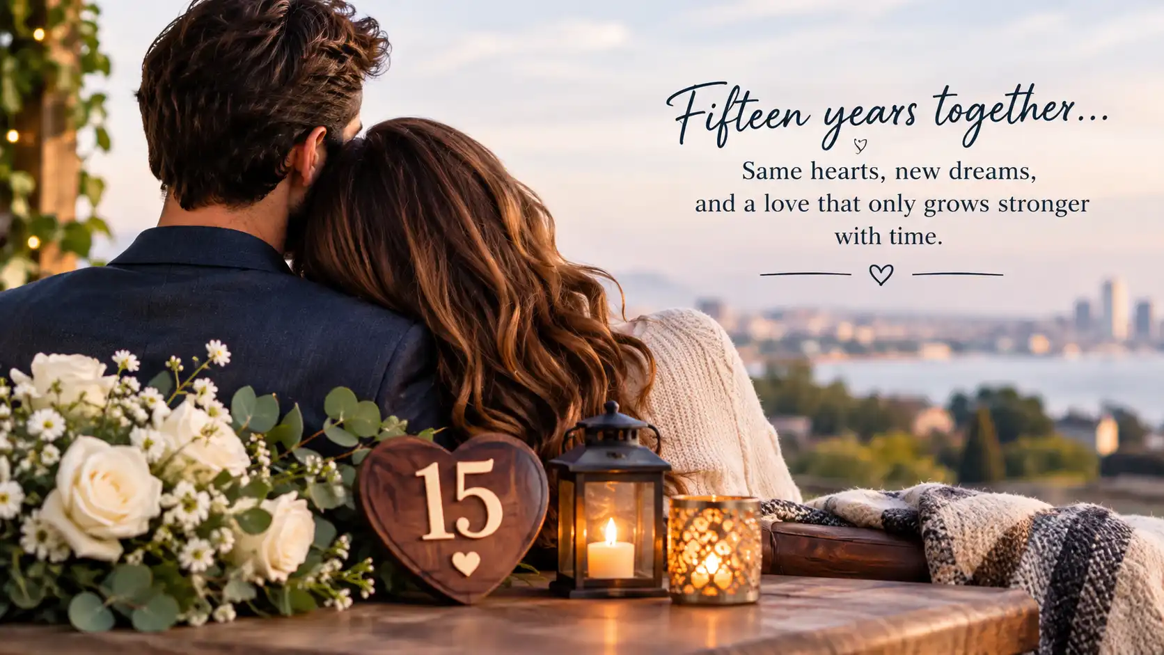 Cheers to 15 years of togetherness
