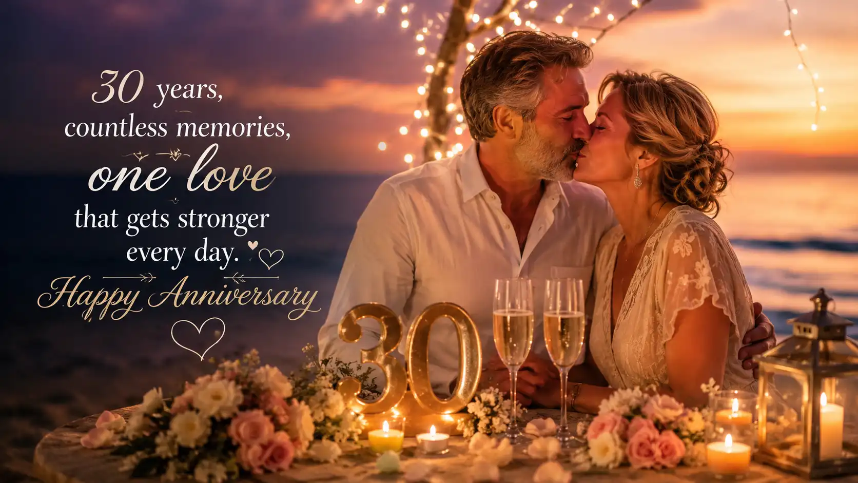 Heart touching 30-year anniversary Quotes for husband