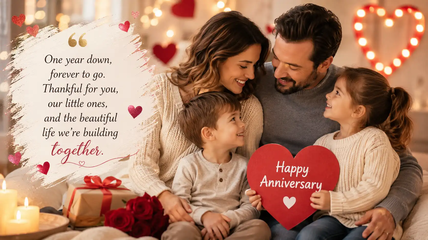 Heart touching anniversary wishes for husband