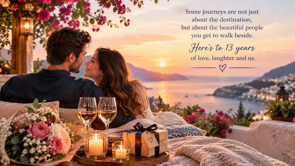 Short 13 year anniversary quotes for wife