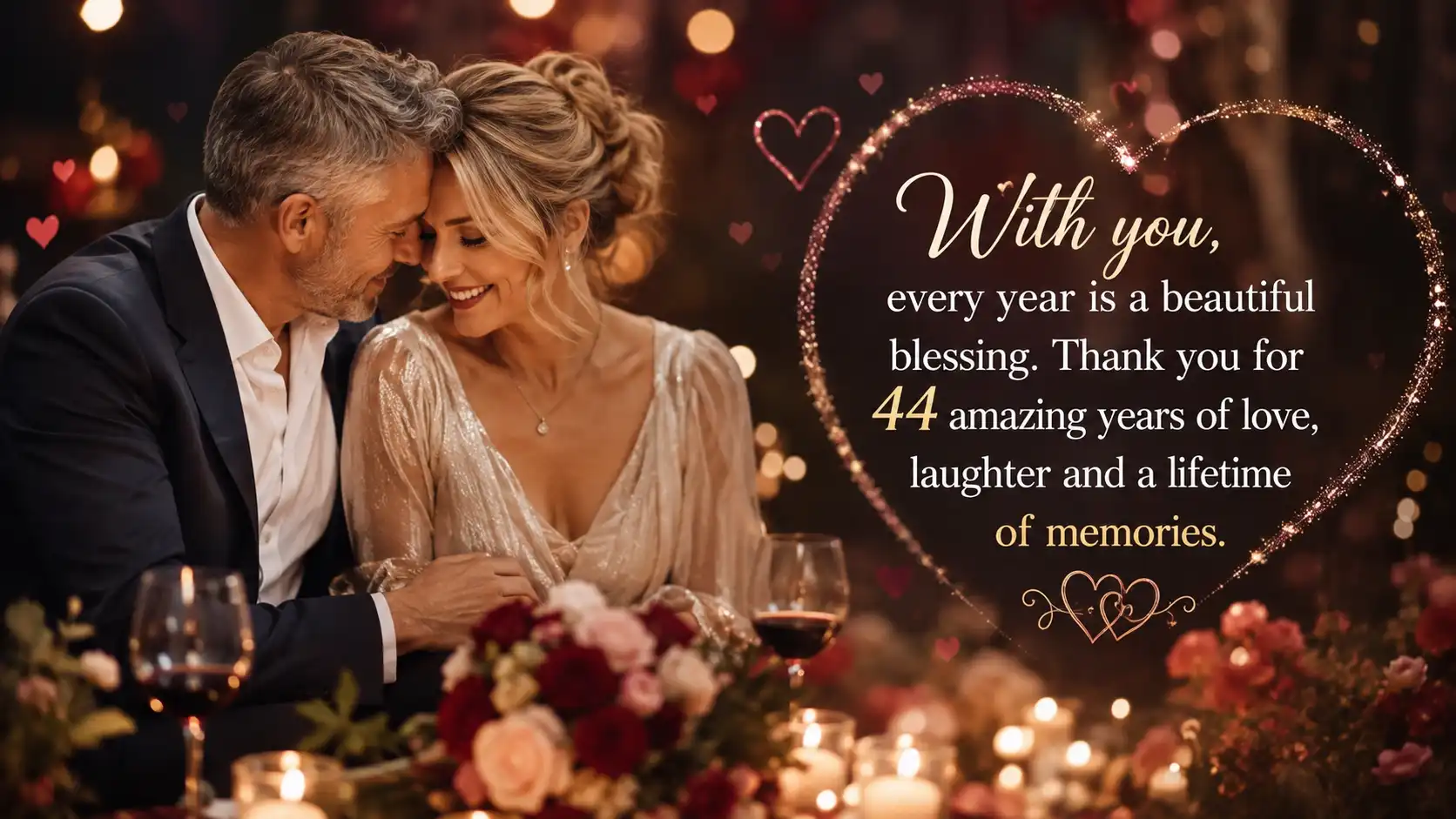 happy 44th wedding anniversary images