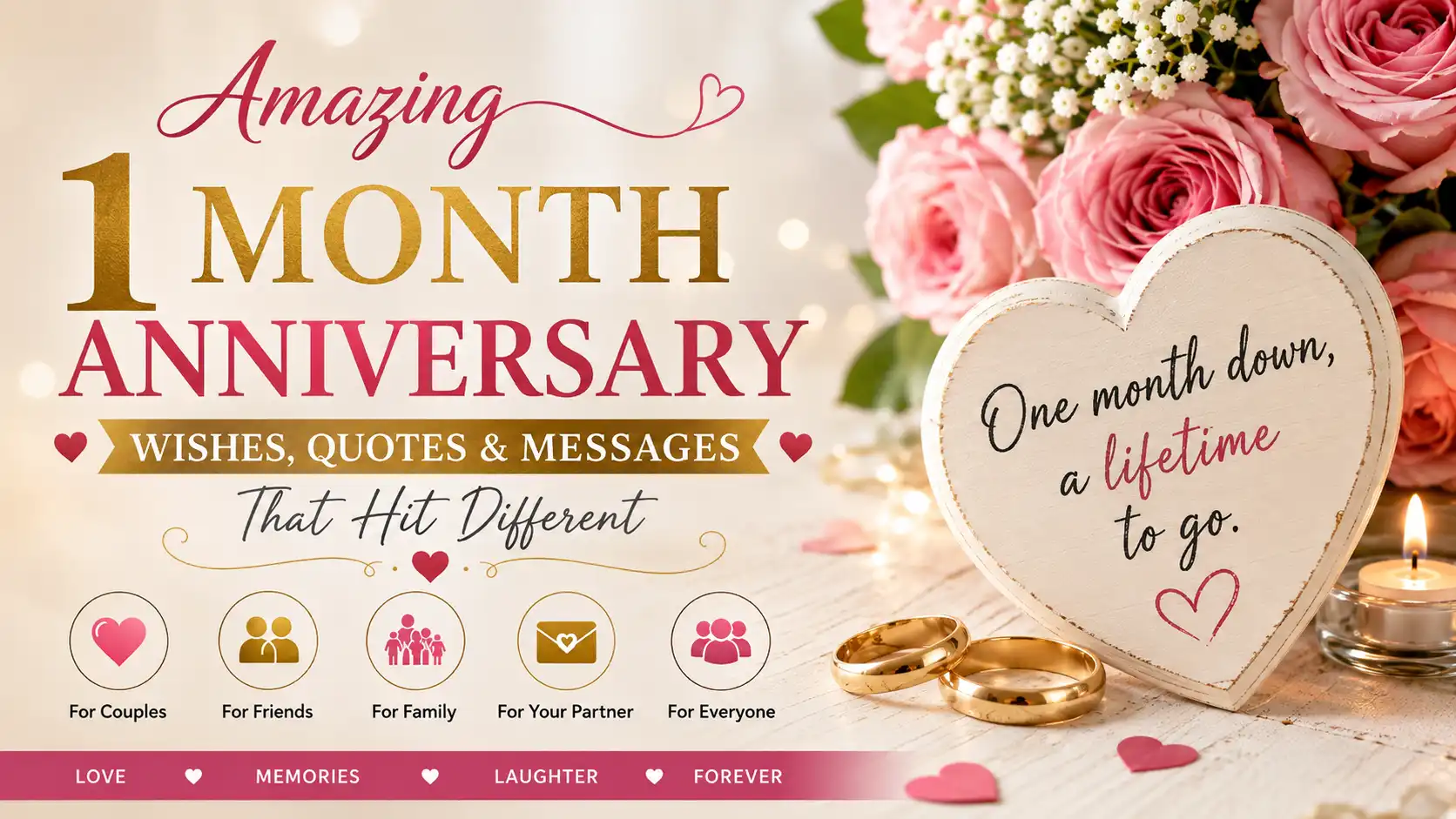 1 month anniversary