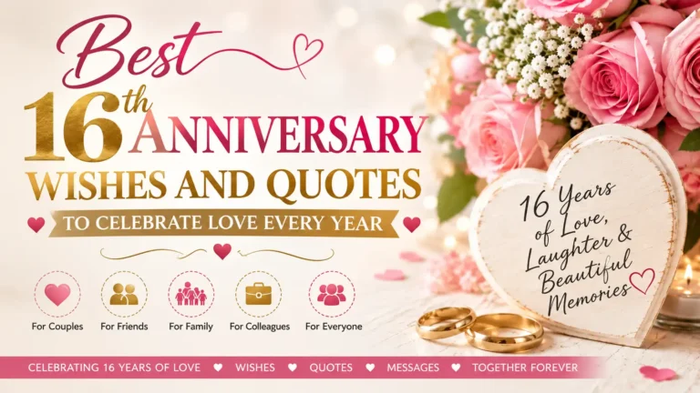 16th anniversary