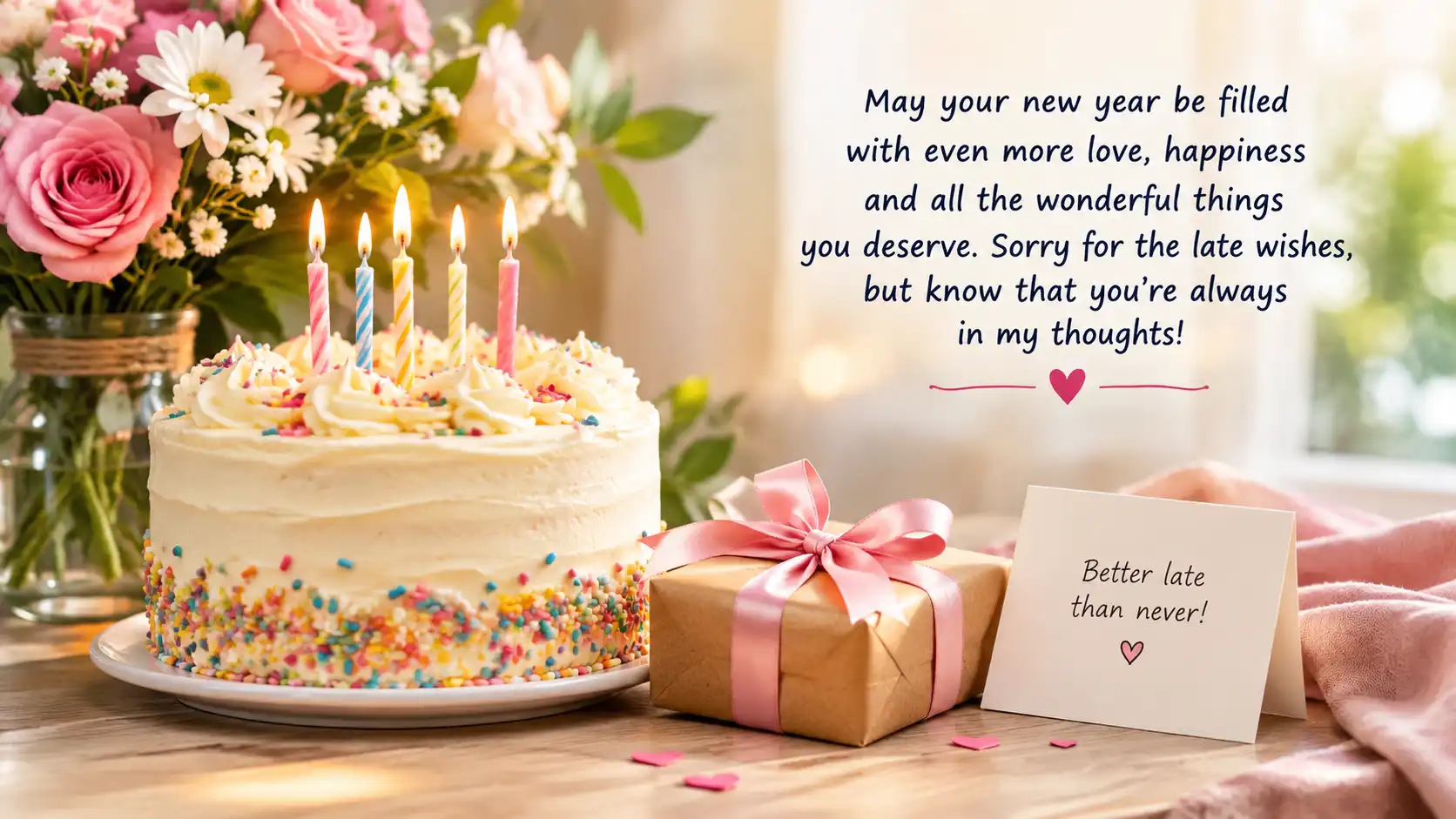 Belated birthday wishes for boss
