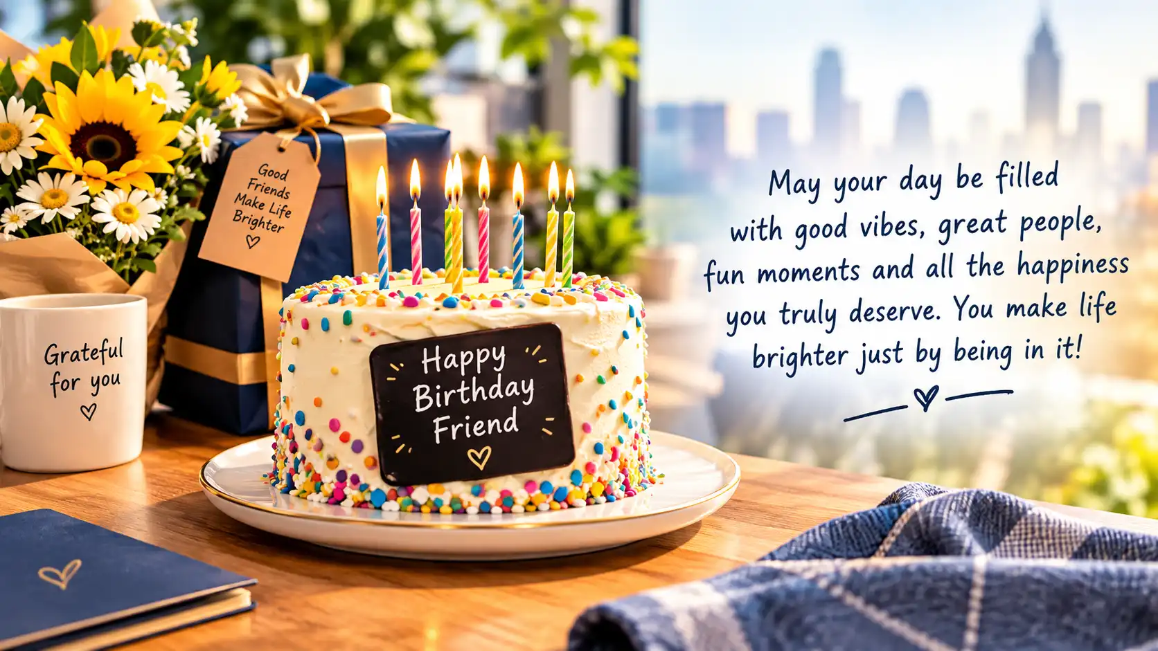 Birthday wishes for best friend English