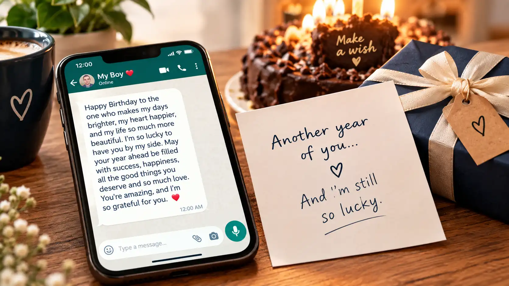 Birthday wishes for my love