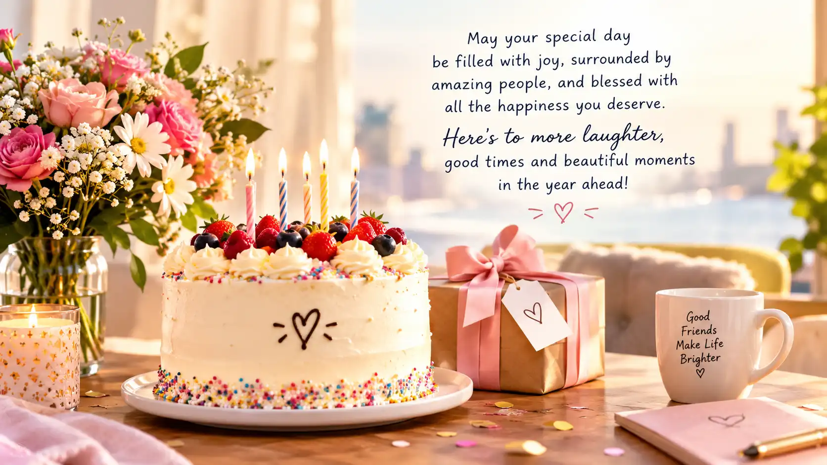 Funny birthday wishes for best friend in english