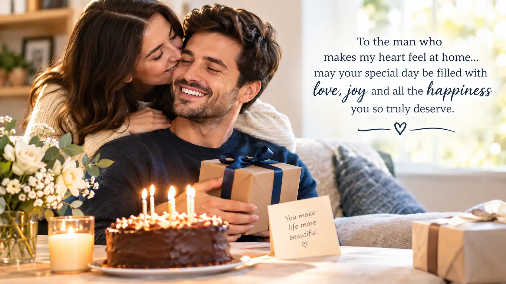 Funny birthday wishes for husband in english