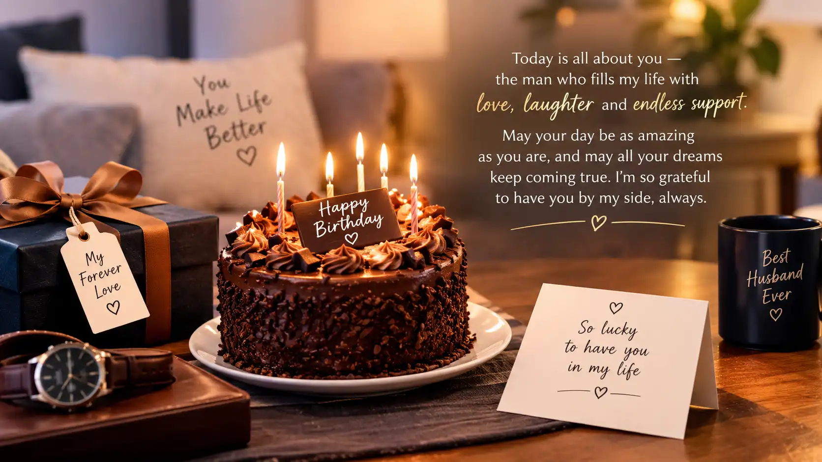 Short blessing birthday wishes for husband