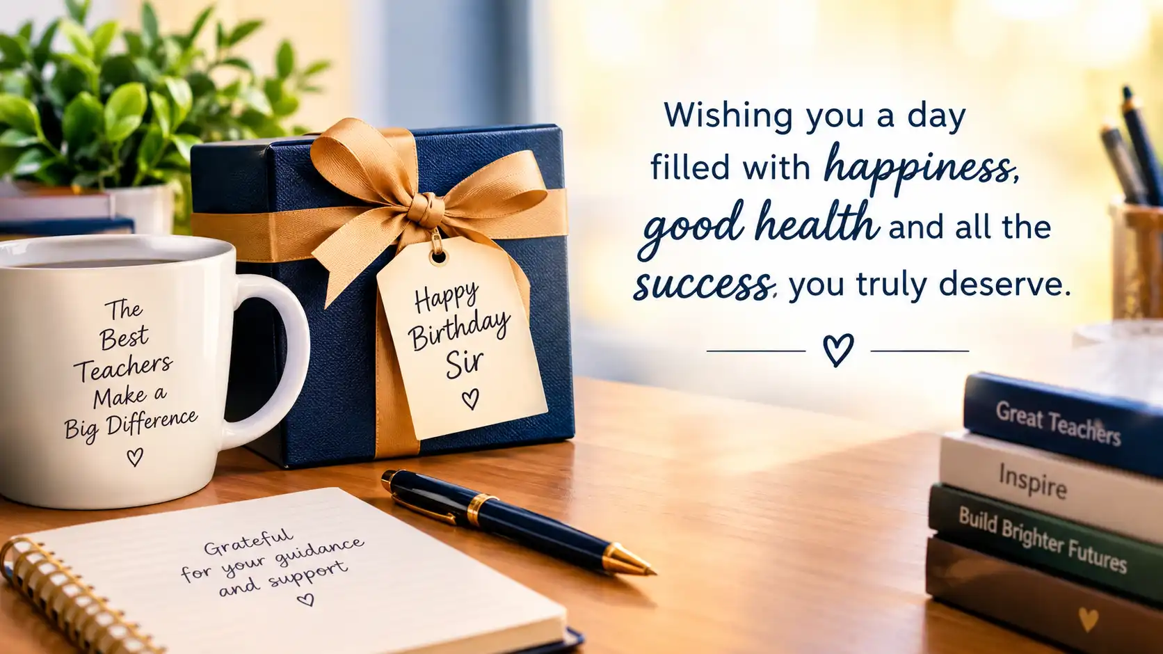 Short professional birthday wishes to sir