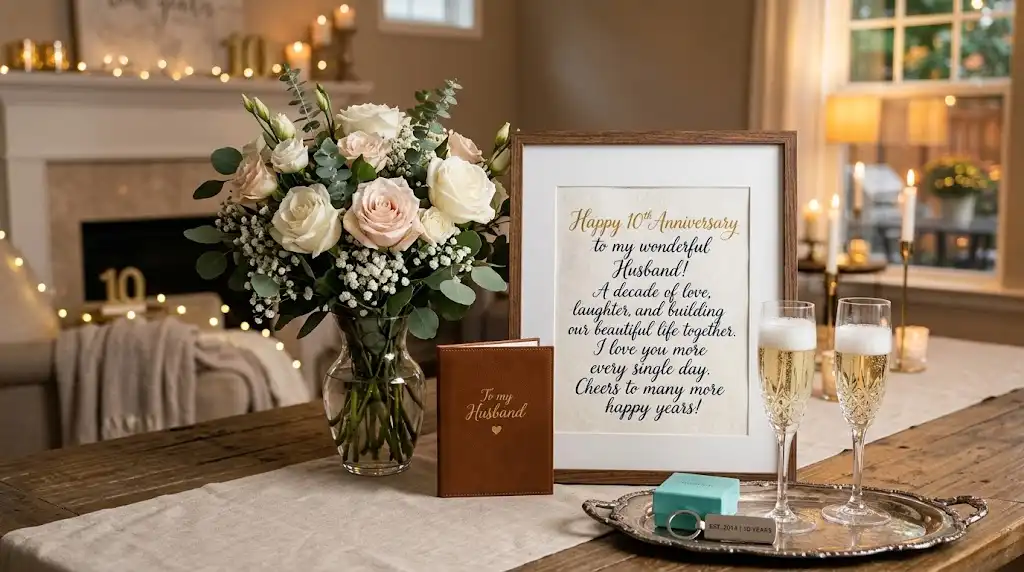 Simple anniversary wishes for husband