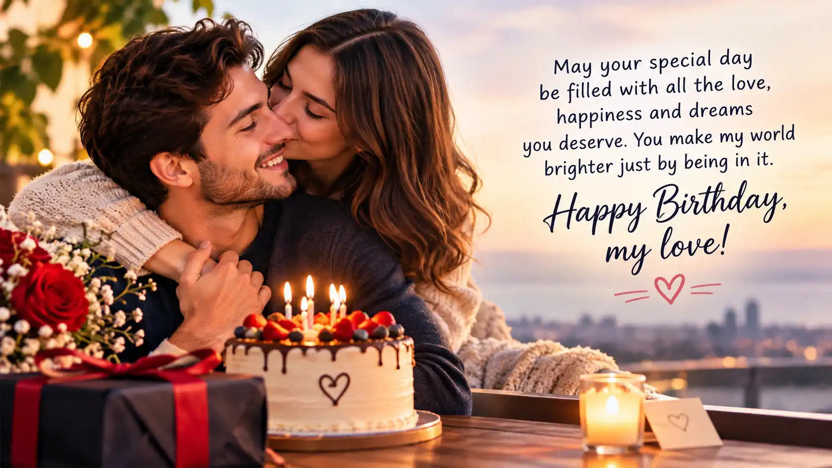 Simple birthday wishes for boyfriend long distance