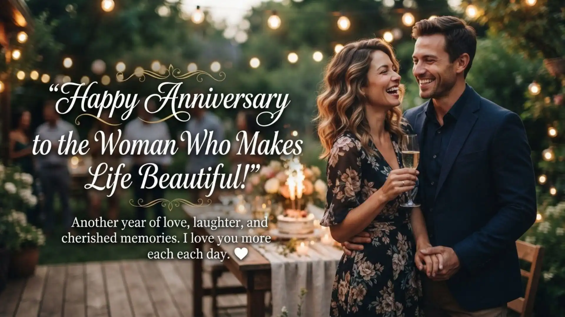 Unique anniversary wishes for wife