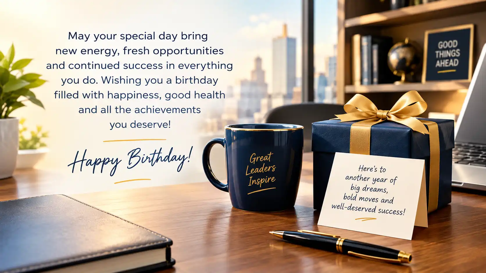 Unique birthday wishes for boss