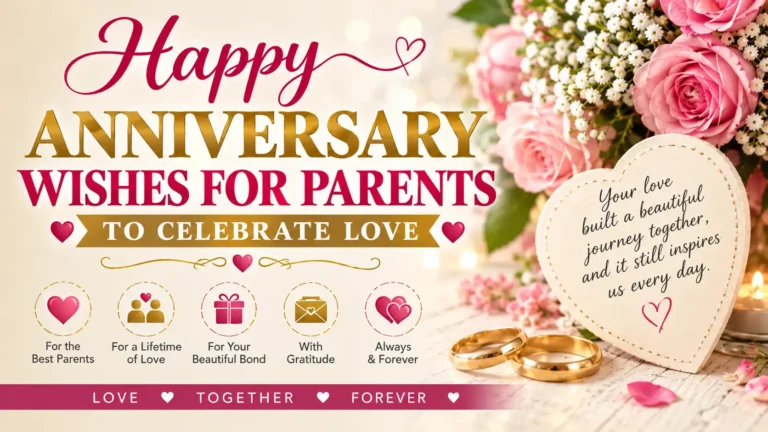 anniversary wishes for parents