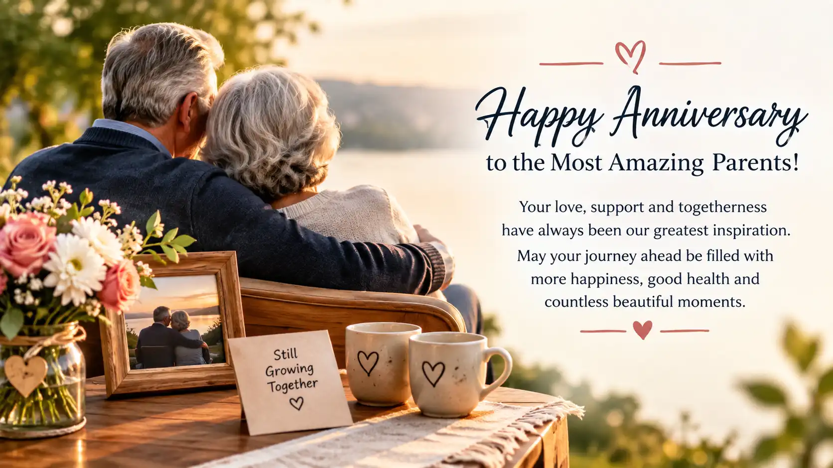 wedding Anniversary wishes for parents from children